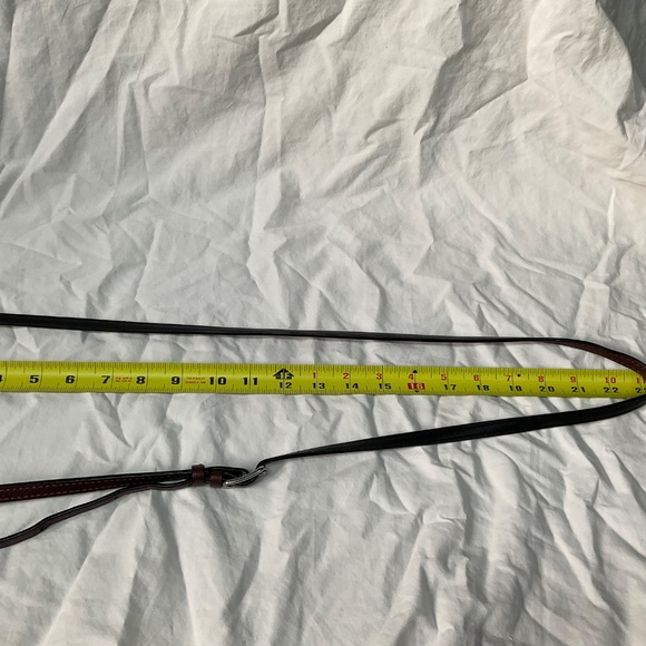 Marc by Marc Jacobs Leather Ligero Double Percy Crossbody in Burgundy - Picture 6 of 13